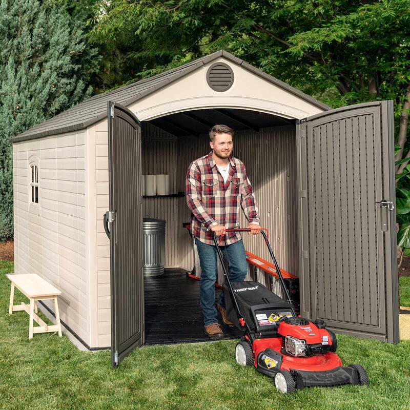 Lifetime 8' x 12.5' Outdoor Storage Shed
