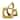 Modern Geometric Decor Sculpture Alloy Tabletop Statue for Office