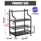 preview thumbnail 8 of 12, Yoga Mat Storage Racks,Home Gym Storage Rack for Dumbbells Kettlebells Foam Roller, Workout Equipment Storage Organizer