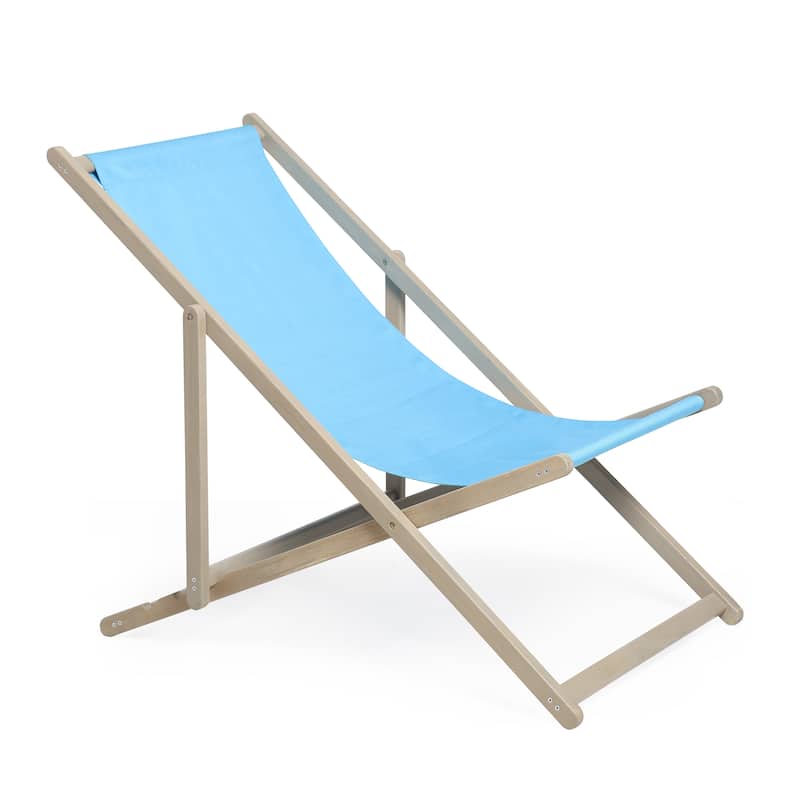 Outdoor Sling Patio Chair Set of 2 Adjustable Folding Lounge Chair