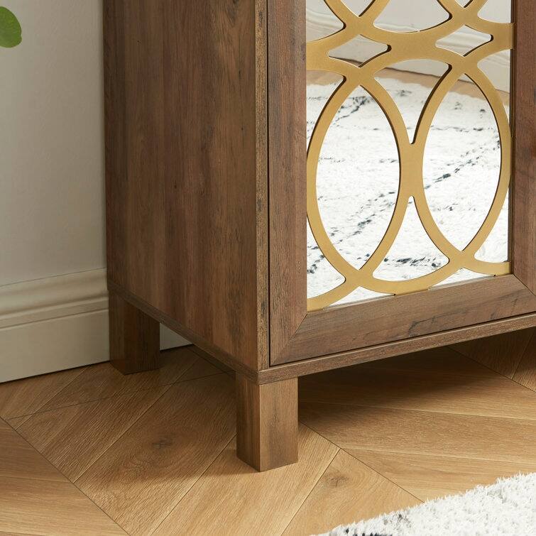Wood Accent Cabinet 31.1'' H X 32.3'' W