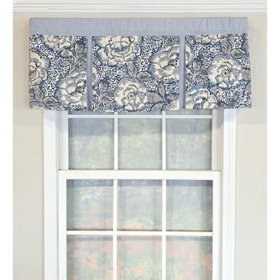 Peony Ball Pleated Valance