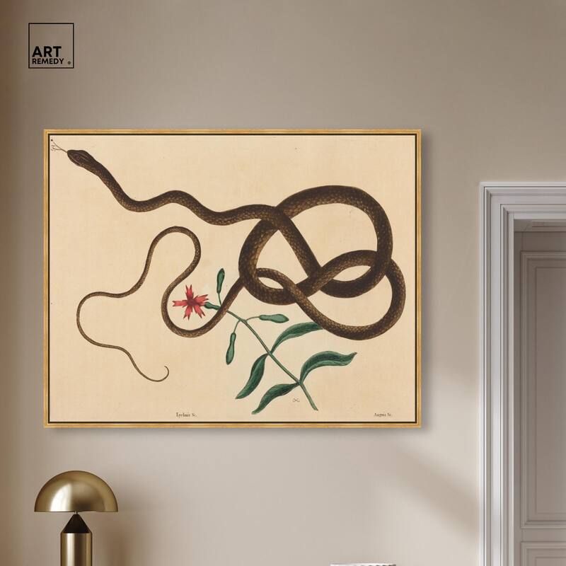 The Coach Whip Snake 1743 Canvas by Art Remedy