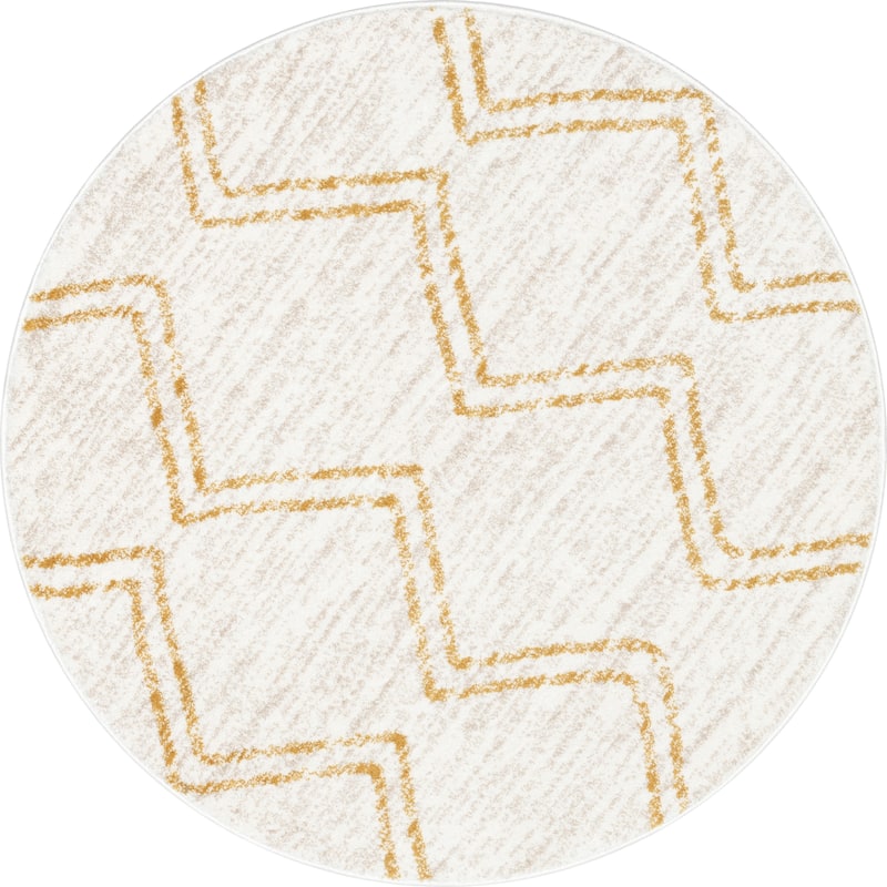 Well Woven Kennedy Reeve Modern Chevron Pattern Area Rug