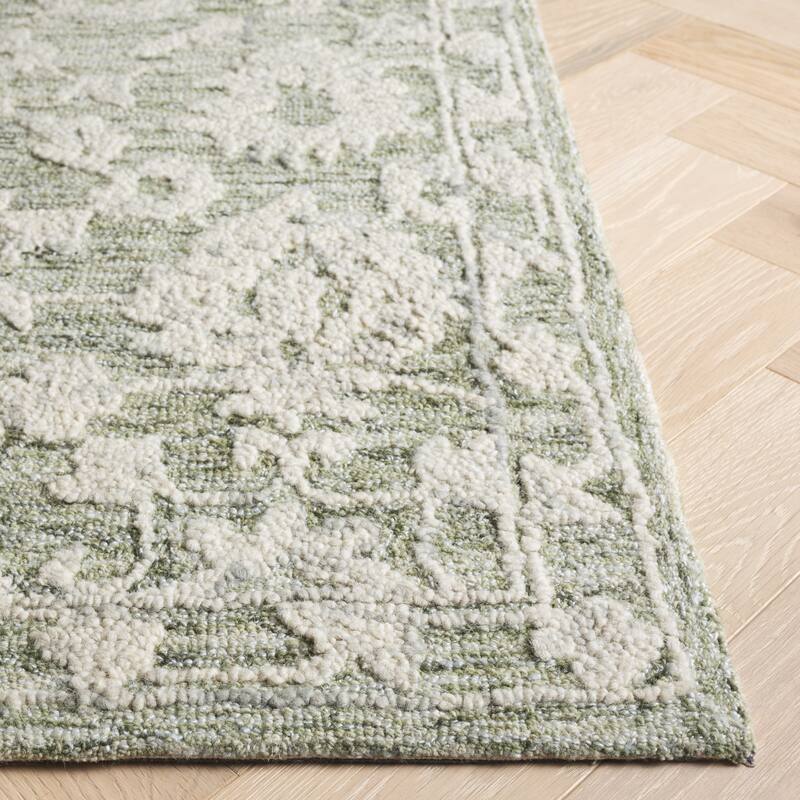 SAFAVIEH Handmade Marquee Maliqe Modern Wool Rug