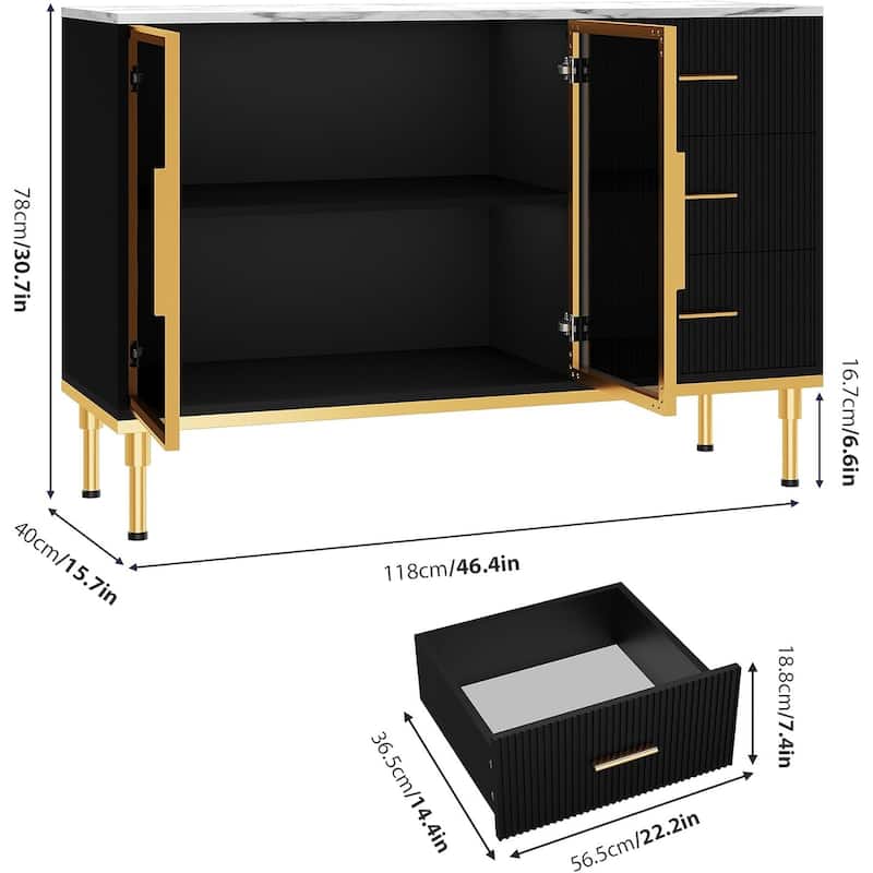Buffet Sideboard Cabinet with Storage