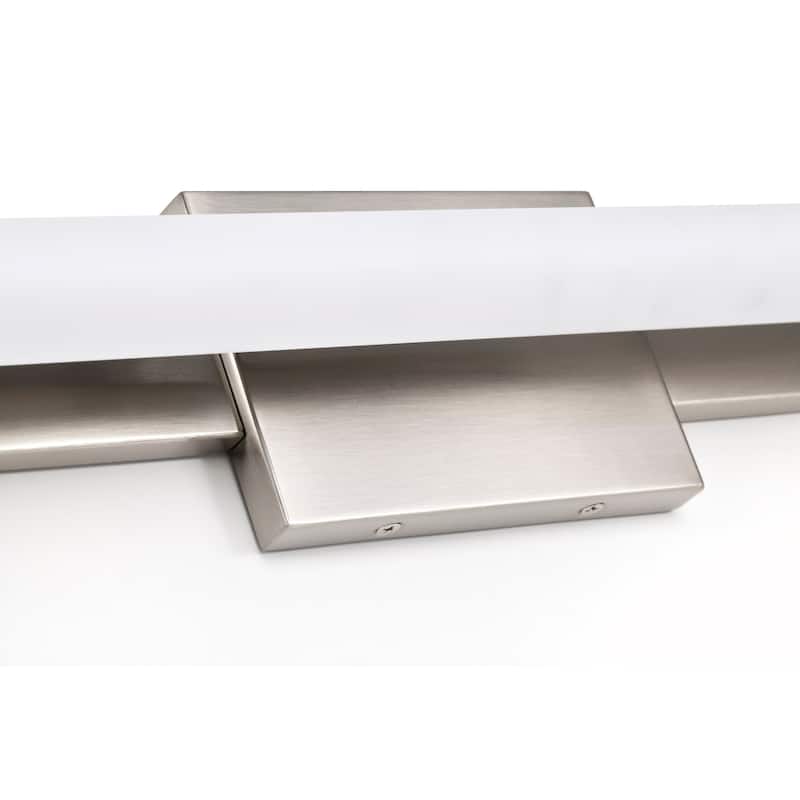 Bowman 36 Inch LED Vanity Brushed Nickel Acrylic Lens - Brushed Nickel