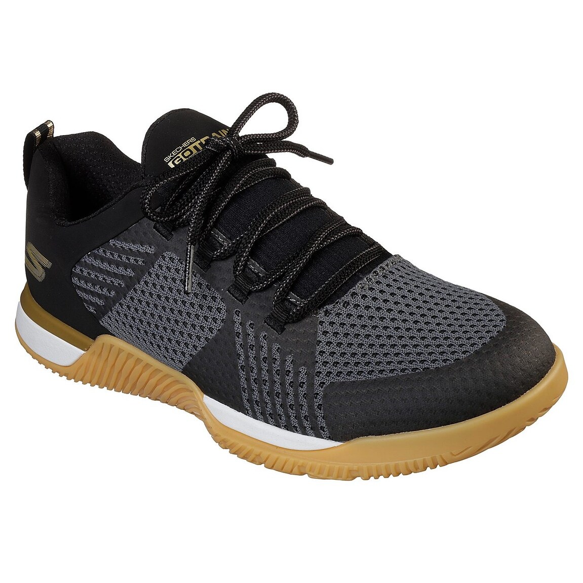 skechers go train mens silver