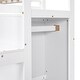 preview thumbnail 9 of 28, Full Size Loft Bed Kids Bed with Wardrobe and Staircase