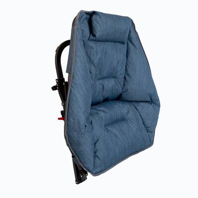 Mac Sports RF904DR-100 Diamond Rocker Chair, Steel Blue