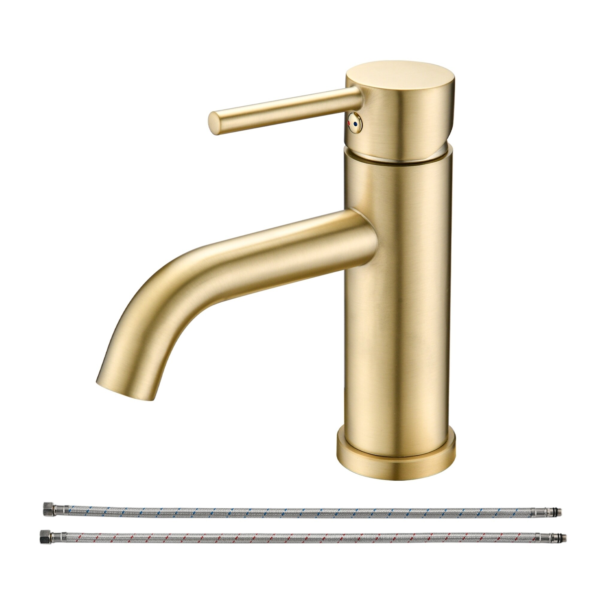 6.57" Single Hole Bathroom Faucet