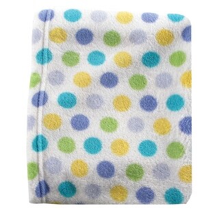 Luvable Friends Baby Boy Coral Fleece Blanket, Blue, One Size - Blue - One Size