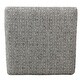 preview thumbnail 33 of 53, Porch & Den Boucher Modern Metal X-base Square Ottoman