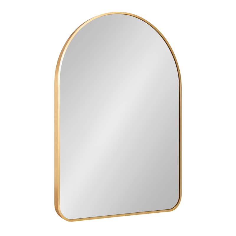 Kate and Laurel Zayda Metal Arch Mirror - 20x28 - Gold