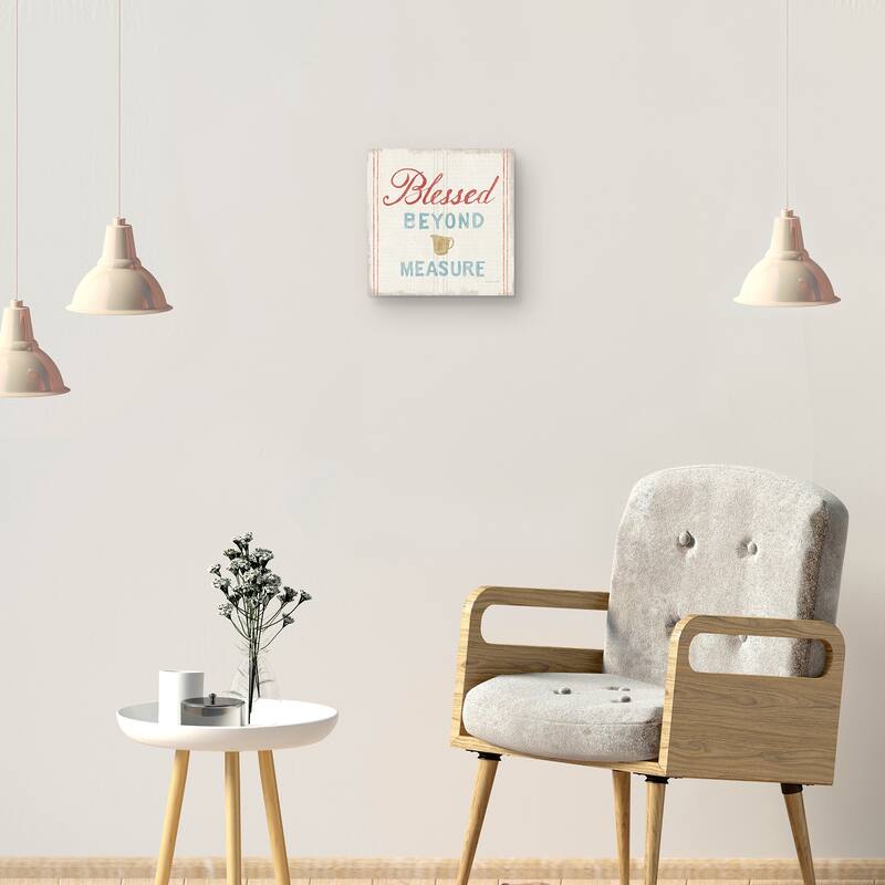 Floursack Kitchen VI Bold Canvas Art Print