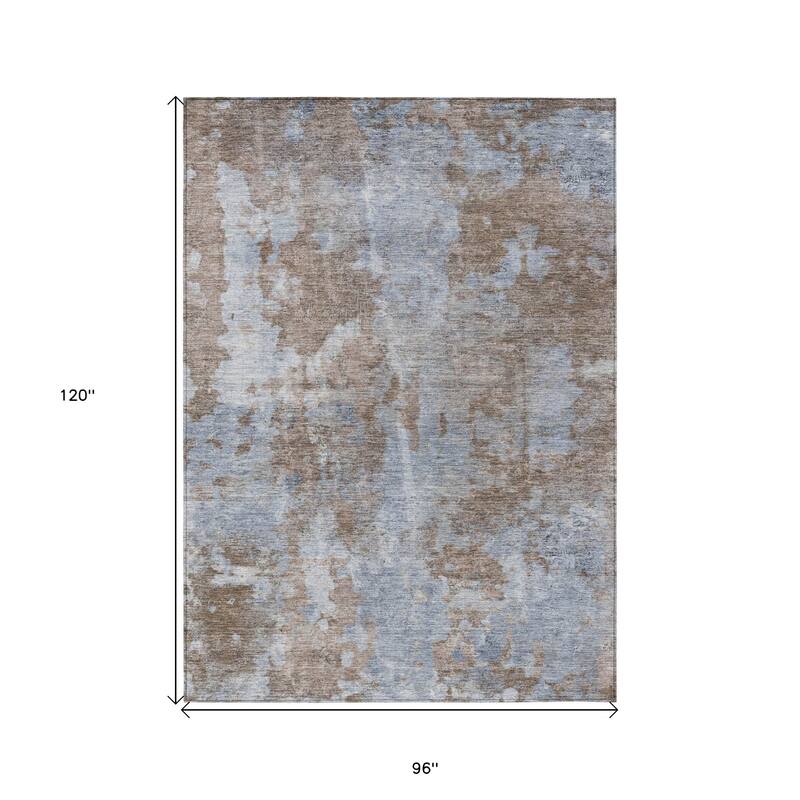 Anan Modern Art-Inspired Weather Resistant Versatile Elegance Outdoor Rug
