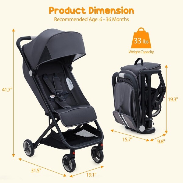 Compact One Hand Fold Travel Stroller On Sale Bed Bath Beyond 40538485