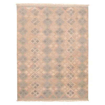 Ankara Tan Kilim 5'3" x 7'6" - 5'3 x 7'6