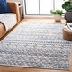 preview thumbnail 4 of 35, SAFAVIEH Tulum Nawal Boho Rug 8' x 10' - Ivory Grey/Grey Blue - Rectangle