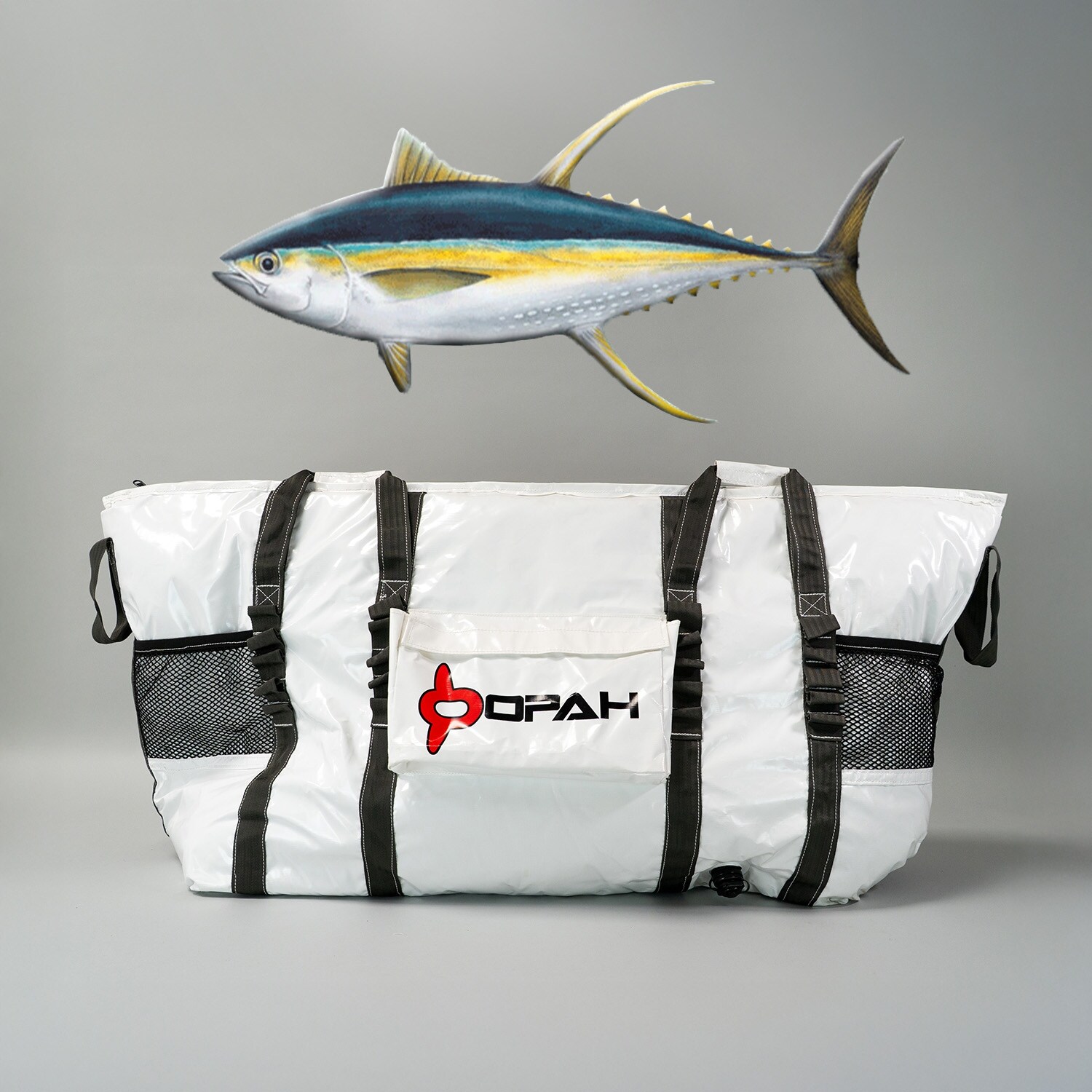 OPAH Gear Fathom 5 Deep Insulated Fishing Cooler Bag, Tuna 58"L x 18"W x 30"H - 58'L x 18'W x 30'H