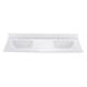 Option QuartzTop RectangularSinks GreyVanity Set