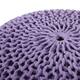 Abena Knitted Cotton Pouf by Christopher Knight Home