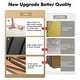 preview thumbnail 29 of 81, HULALA HOME Olinto Modern 83''W Genuine Leather Tufted Couch Sofa with Channel Back and Solid Wood Legs
