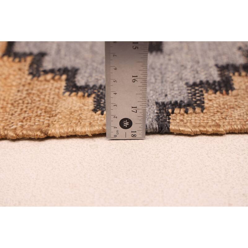 ECARPETGALLERY Flat-Weave Palas Denizli Tan Kilim - 5'3 x 7'8