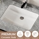 preview thumbnail 14 of 73, 48" Modern Floating Single Bathroom Vanities with Sink, Brown or Natural wood, 2 Drawers