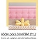 preview thumbnail 30 of 59, alazyhome Upholstered Platform Bed Frame with Button Tufting Headboard