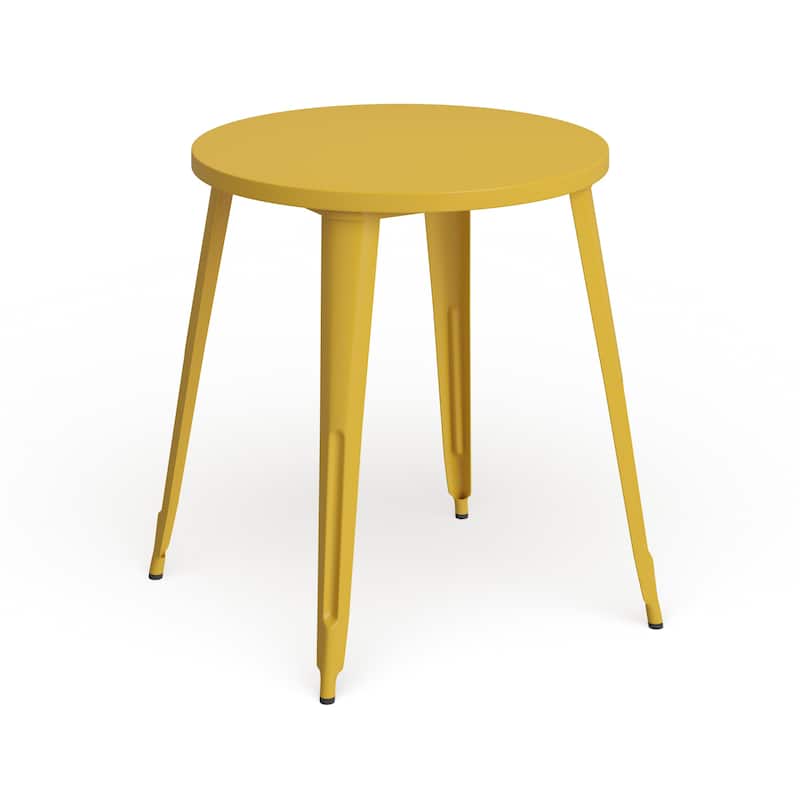 30'' Round Metal Indoor-Outdoor Table - 30"W x 30"D x 29.5"H