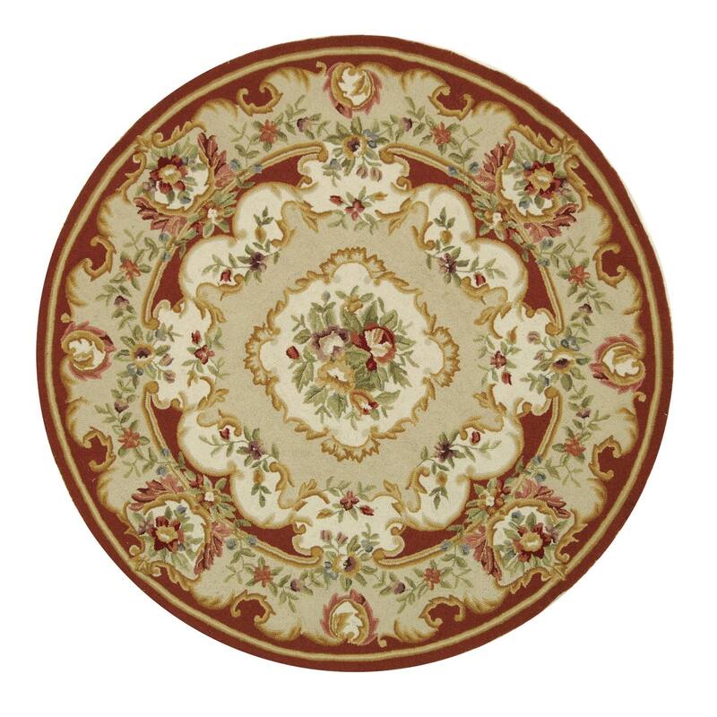 SAFAVIEH Handmade Chelsea Shyanne French Country Wool Rug