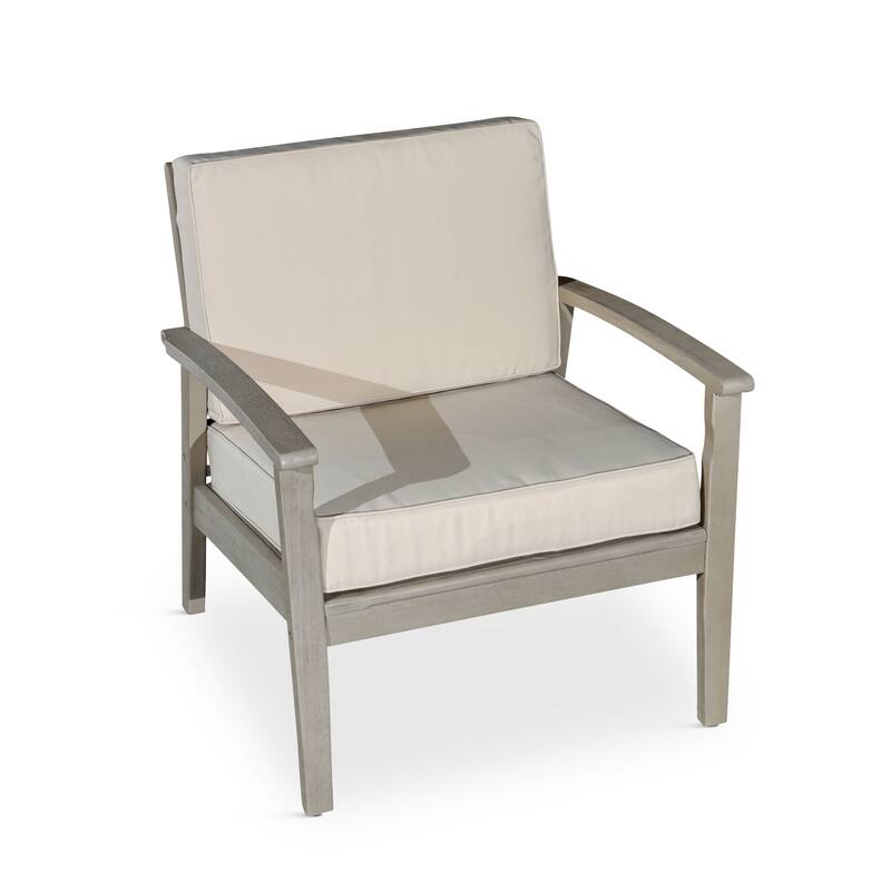 DTY Outdoor Living Longs Peak Deep Seat Eucalyptus Chair