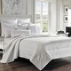 preview thumbnail 21 of 21, J. Queen New York Lyndon Coverlet Quilt White - King