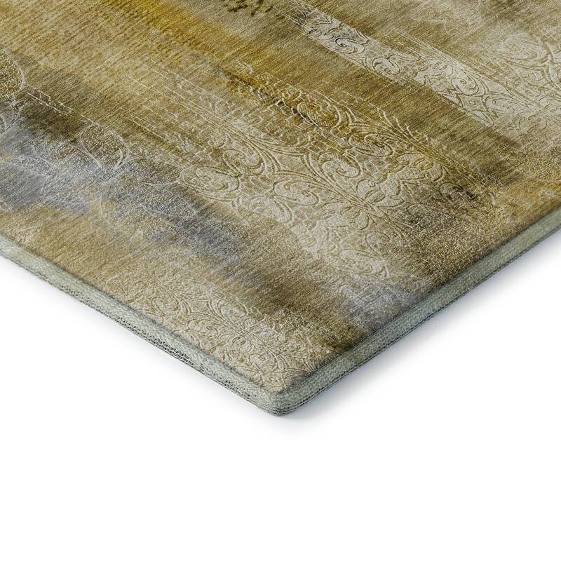 Premium Washable Super Soft Abstract Imprints Mayfield Rug