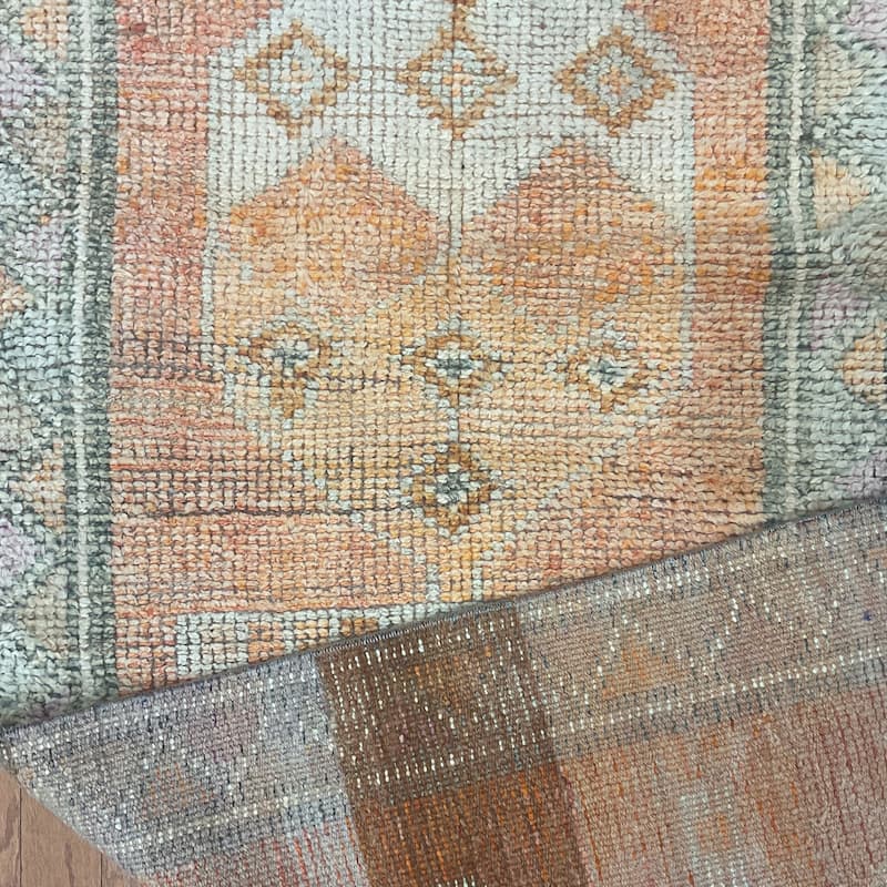 HERAT ORIENTAL Handmade Turkish Oushak Wool Runner - 2'11" x 11'10"