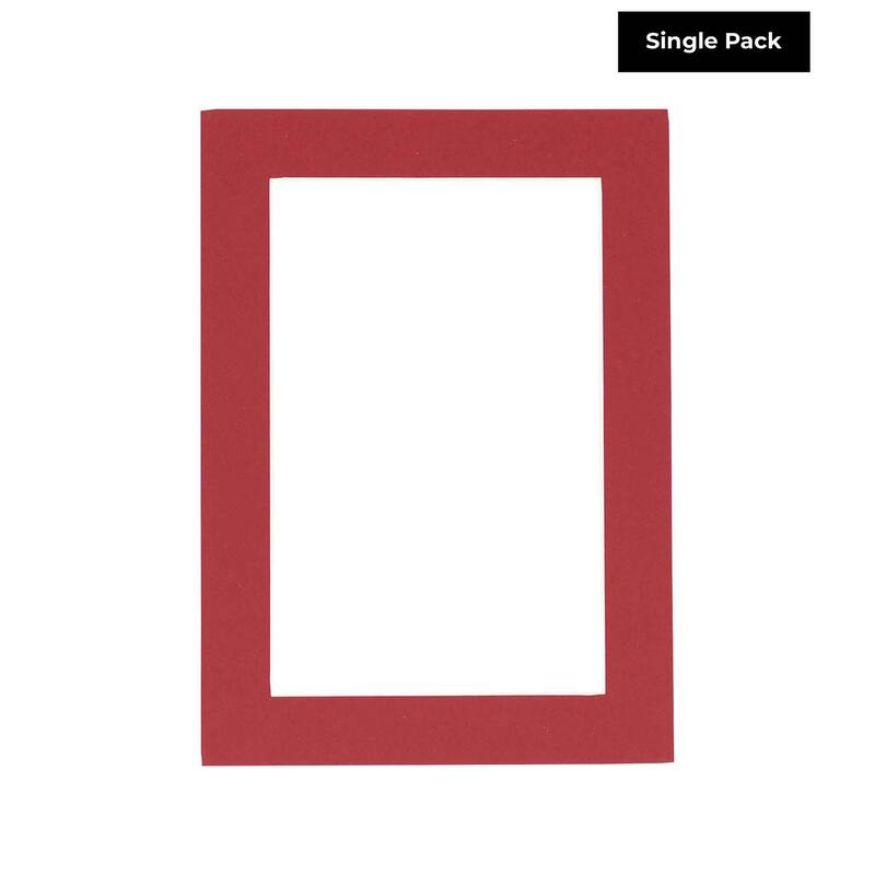 11x17 Mat for 16x20 Frame Precut Mat Board AcidFree Deep Red 11x17 Photo Matte Made to Fit a