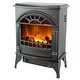 preview thumbnail 1 of 2, EdenBranch 16" Freestanding Electric Fireplace Stove