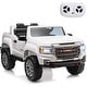 preview thumbnail 15 of 19, 24V 2-Seater Ride On Truck Car White