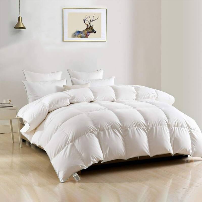 Luxury Feathers Down Comforter California King, Hotel Duvet Insert