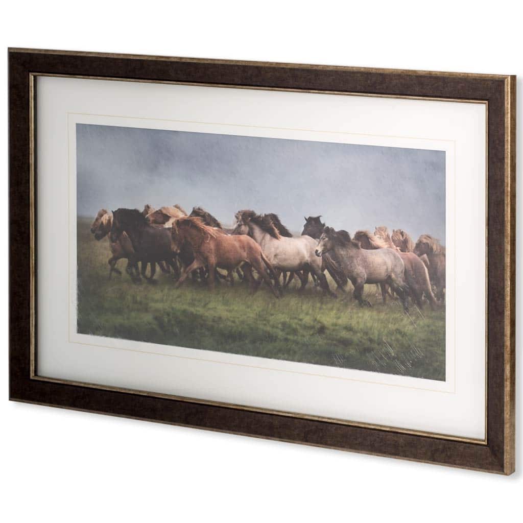 Custom Icelandic Horses XIII (MC) Framed Art Print