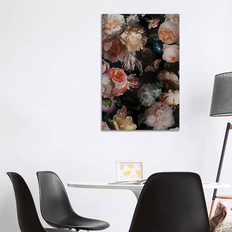 iCanvas "Dutch Antique Flowers Ii" by UtArt Canvas Print - 40x26x1.5