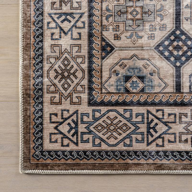 Nuloom Arisbeth SplashGuard Machine Washable Area Rug