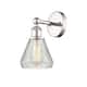 Option Polished Nickel / Clear Crackle