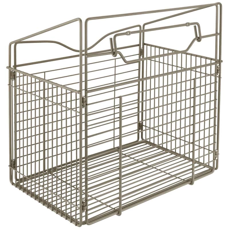 Rev-A-Shelf CTOHB Series Tilt Out Wire Hamper Basket for 21 Inch