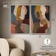 preview thumbnail 15 of 59, Contemplation Dialogue Abstract Art Set Canvas Print by Art Remedy