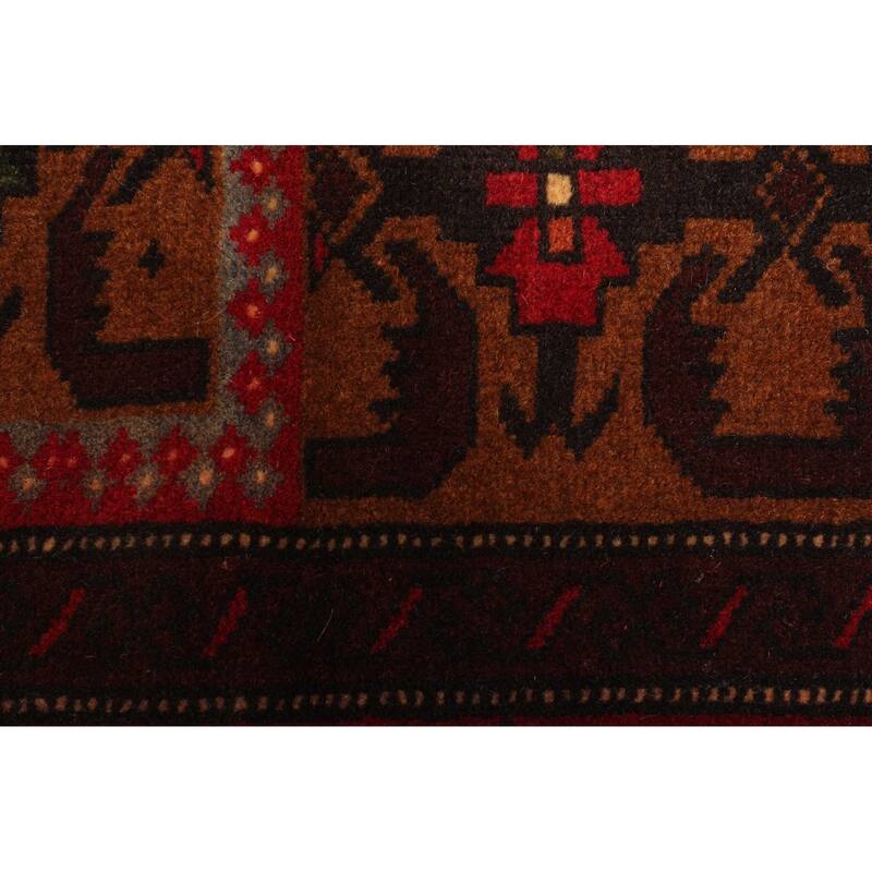 ECARPETGALLERY Hand-knotted Teimani Brown Wool Rug - 2'10 x 4'8