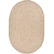 preview thumbnail 57 of 61, Livabliss Sharrah Indoor/ Outdoor Solid Braided Area Rug