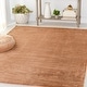 preview thumbnail 9 of 65, SAFAVIEH Faux Rabbit Washable Fur Teofila Solid Shag Rug