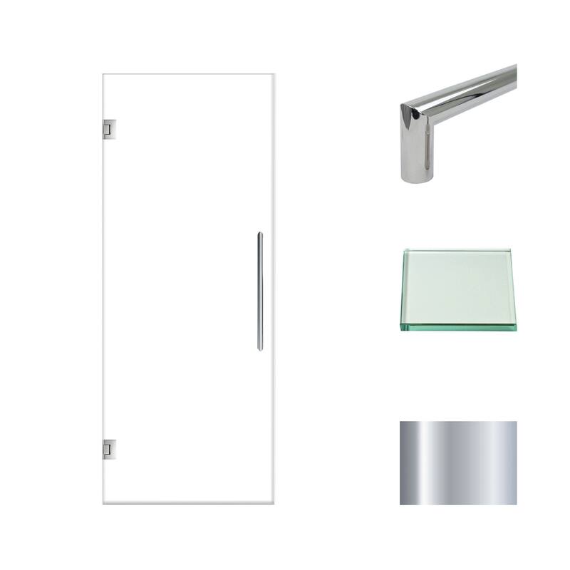 Transolid EHTA297610C-T Elizabeth 76" High x 29" Wide Hinged Semi